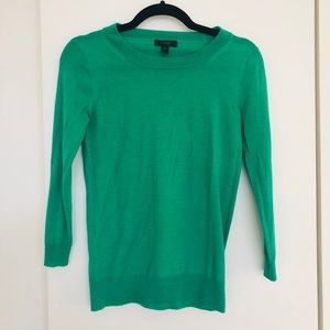 J.Crew 100% Merino Wool Sweater Kelly Green XXS